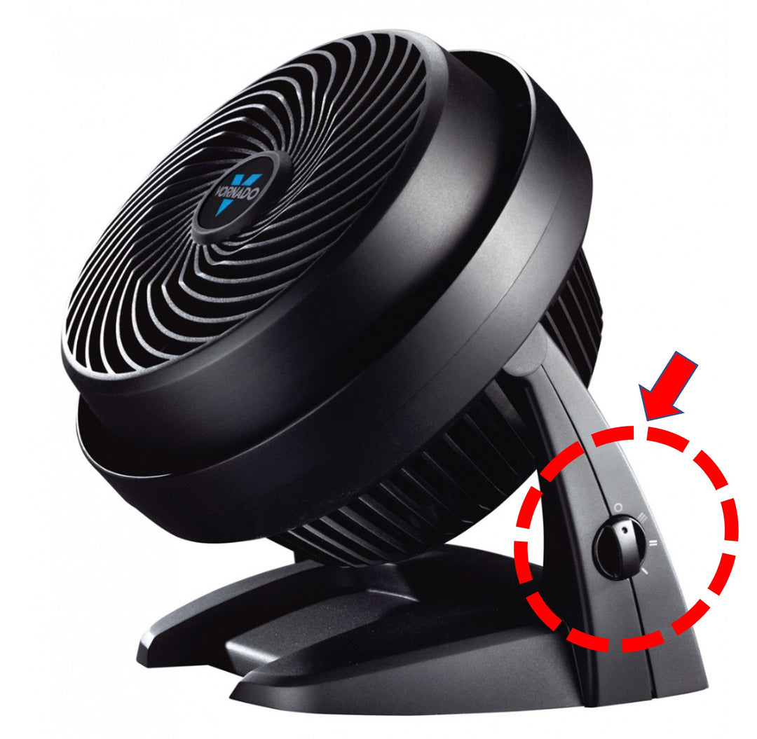 Vornado 630 Black Knob (Spare Parts) Vornado Singapore